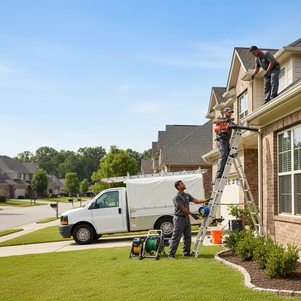 Home Gutter Service in Hennessey, OK near me